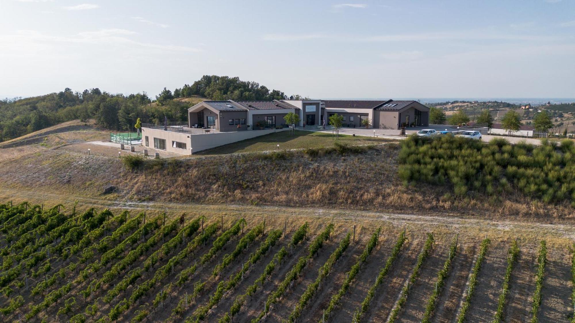 Orizzonti Vigneti Repetto Hotel Sarezzano Kültér fotó